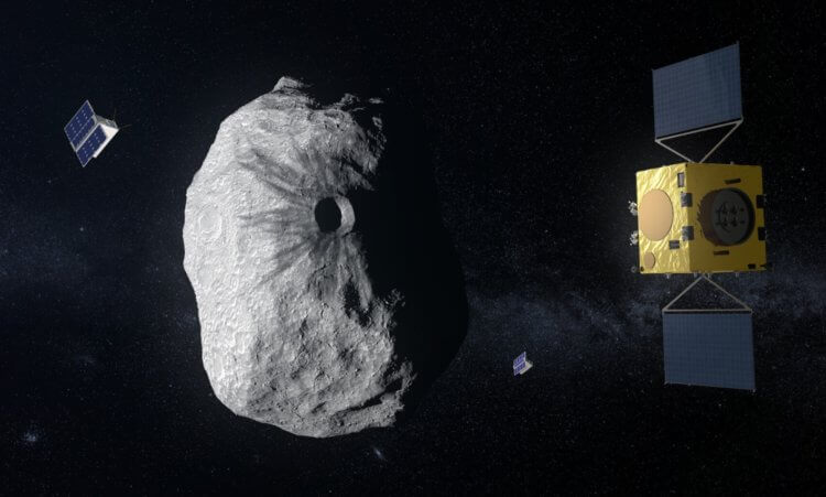 NASA столкнет комическую станцию DART с астероидом в прямом эфире