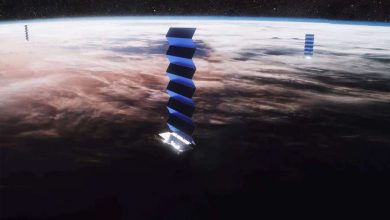 Фото - SpaceX запустила ракету-носитель с 46 спутниками сети Starlink