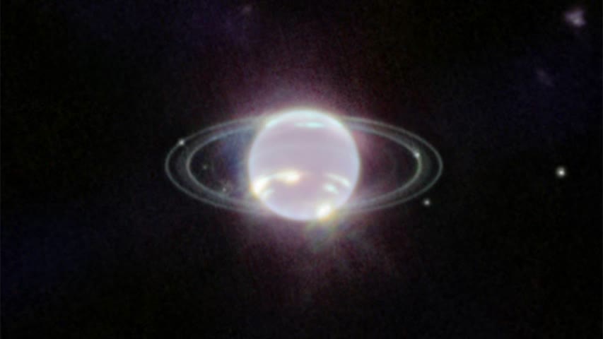 Фото - Телескоп Джеймса Уэбба представил самые четкие кадры колец Нептуна