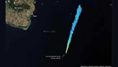 Фото - Спутниковые снимки утечки на «Северном потоке» позволили уточнить объемы выбросов