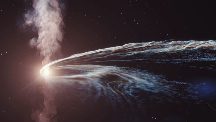 Фото - Зафиксирована загадочная вспышка сверхмассивной черной дыры
